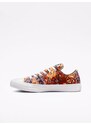 Oranžové dámské vzorované tenisky Converse Chuck Taylor Tropical - Dámské