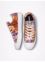 Oranžové dámské vzorované tenisky Converse Chuck Taylor Tropical - Dámské