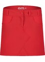 Nordblanc Červená dámská lehká outdoorová sukně RISING