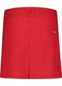 Nordblanc Červená dámská lehká outdoorová sukně RISING