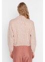 Trendyol Powder Wide Fit Soft Textured Basic Knitwear Sweater