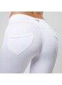 Legíny Push up White pants Yastraby