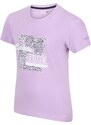 Dětské bavlněné tričko Regatta BOSLEY V světle fialová