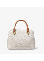 Michael Kors Kabelka Edith Small Logo Satchel Vanilla Acorn