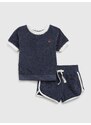 GAP Baby froté set tričko a kraťasy - Kluci