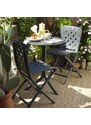 Nardi Zelený plastový zahradní stůl Spritz 60,5 cm