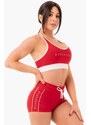 RYDERWEAR TRACK HIGH WAISTED ŠORTKY - RED