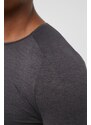 Běžecké triko s dlouhým rukávem On-running šedá barva