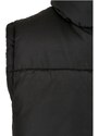 URBAN CLASSICS Block Puffer Vest - black/black