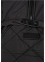 URBAN CLASSICS Ladies Oversized Diamond Quilted Pull Over Jacket - black