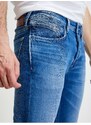 Tmavě modré pánské straight fit džíny Pepe Jeans - Pánské