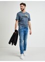 Modré pánské slim fit džíny Pepe Jeans Chepstow - Pánské