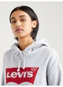 Levi's Světle šedá dámská mikina s kapucí Levi's - Dámské