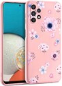 Ochranný kryt pro Samsung Galaxy A53 5G - Tech-Protect, Floral Pink