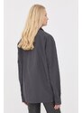 Bunda Rains 18690 Woven Shirt černá barva, přechodná
