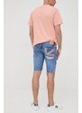 Džínové šortky Pepe Jeans Stanley Short Logo pánské,