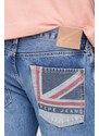 Džínové šortky Pepe Jeans Stanley Short Logo pánské,