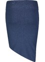 Nordblanc Modrá dámská bavlněná sukně HOURGLASS