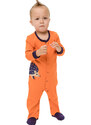 Winkiki Kids Wear Chlapecké dupačky Ježek - oranžová