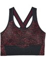 Dámská podprsenka Under Armour Mid Crossback Clutch Printed Bra