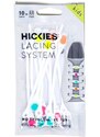 Dětské elastické tkaničky Hickies (10ks) - bílá/barevná