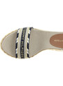 TOMMY HILFIGER Dámské béžové sandálky na klínu FW0FW06295-YBL-855