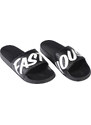 Fasthouse Logo Slide Sandals Black