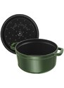 Staub Cocotte hrnec kulatý 22 cm/2,6 l bazalková, 1102285