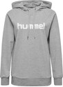 Mikina kapucí Hummel GO COTTON LOGO HOODIE WOMAN 203517-200