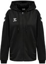 Mikina s kapucí Hummel CORE XK POLY ZIP HOOD SWEAT WOMAN 212650-2001