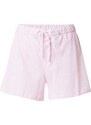 Lauren Ralph Lauren Pyžamové kalhoty pink / bílá