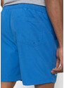 bonprix Plážové šortky z recyklovaného polyesteru Modrá