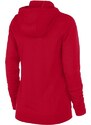 Mikina kapucí Nike WOMEN S TEAM BASKETBA HOODIE FU ZIP -UNI RED nt0214-657