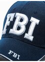 Inny Trendy granátová kšiltovka FBI H115