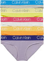 Dámské kalhotky bavlněné Calvin Klein - 5Pack, vícebarevné