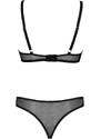 Casmir Černý dvoudílný set Denerys Bikini