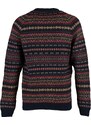 Trendyol Navy Blue Slim Fit V Neck Jacquard Knitwear Cardigan