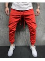 Fashionformen Červené pánské jogger džíny 2Y Premium Stone