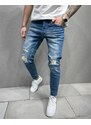 Fashionformen Modré pánské džíny 2Y Premium Humor