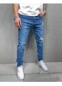 Fashionformen Roztrhané modré pánské džíny 2Y Premium Twitch