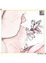 Malvis Tapeta květinový vzor růžová
