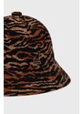 Klobouk Kangol hnědá barva, K3411.TT263-TT263