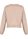 Trendyol Powder Wide Fit Soft Textured Basic Knitwear Sweater