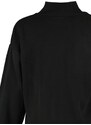 Trendyol Black Sleeve Detail Stand Up Collar Knitwear Sweater