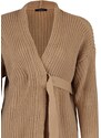 Trendyol Cardigan - Hnědá - Regular fit