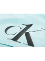 Tyrkysové plavky Calvin Klein s velkým logem
