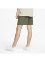 Summer PUMA Graphic Woven Shorts 5 Dark Green Moss