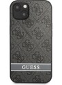 Ochranný kryt pro iPhone 13 - Guess, 4G Stripe Back Gray
