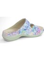 VIENA dámská pantofle pratelná barevná fantazie WG8F16 Nursing Care