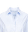 Dámská easy iron košile světle modrá Slim fit s dlouhým rukávem Seidensticker